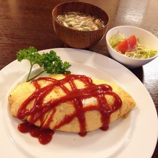 チキンオムライス(キッチン Nodaya)