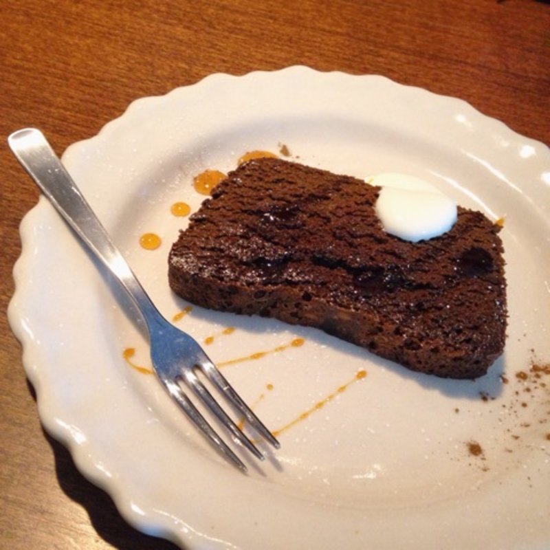 ほうじ茶ガトー(Lightning cafe)