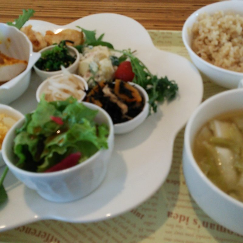 本日のプレートランチ(ロハスカフェ)