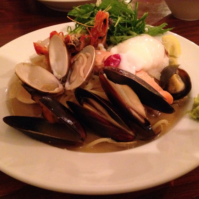 魚介のパスタ(ハナファーム キッチン)