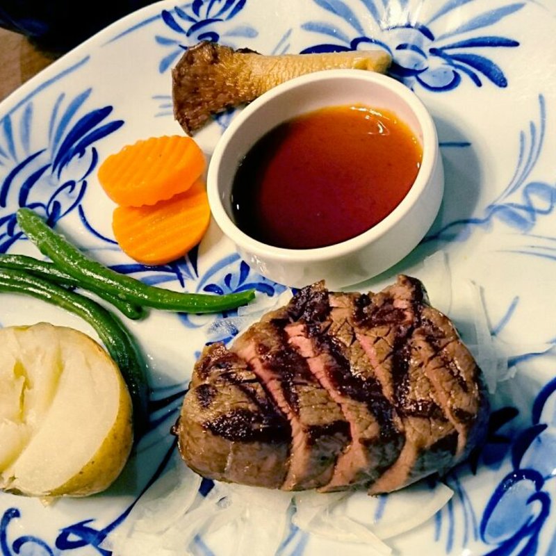 カミーノコース　熟成フィレ　和風ポン酢たれ(レストラン カミーノ （CaMiNo）)