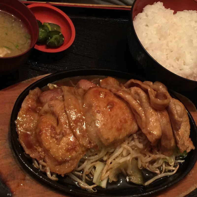 しょうが焼き定食(味里 神明台店 （みさと）)