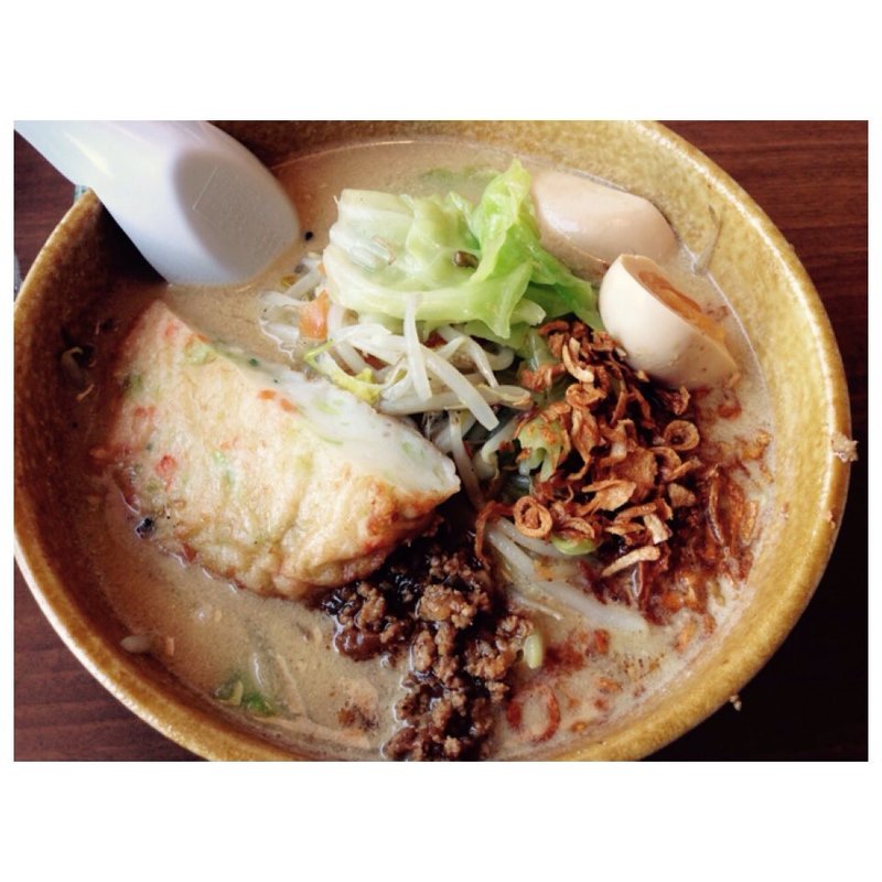 九州麦味噌らーめん(麺屋 馬琴)