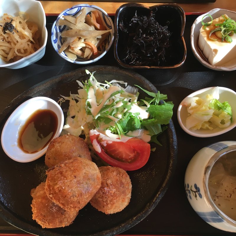 おからコロッケランチ(カフェ リッチ)