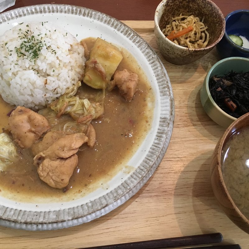 身土不二ランチ(ムスビカフェ （musubi cafe）)
