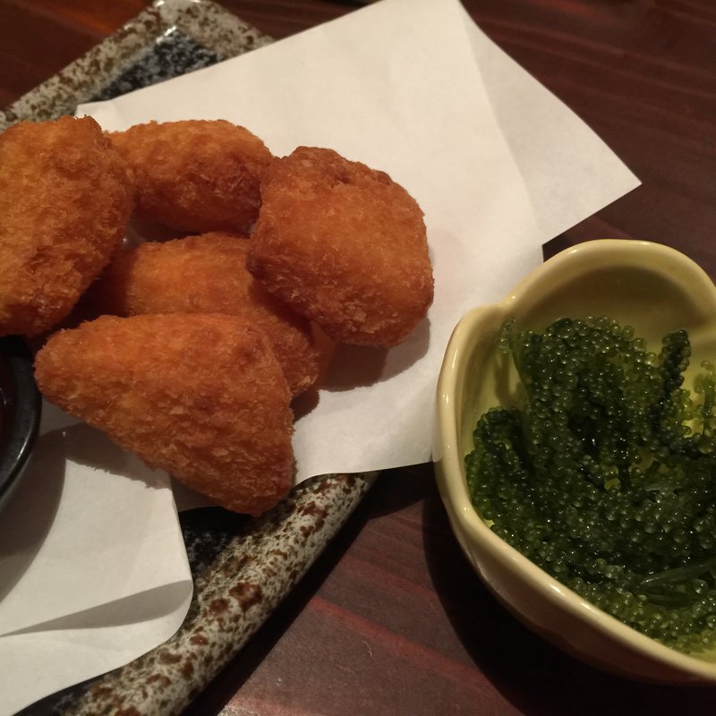 カマンベールチーズフライ(琉球酒場くわち家)