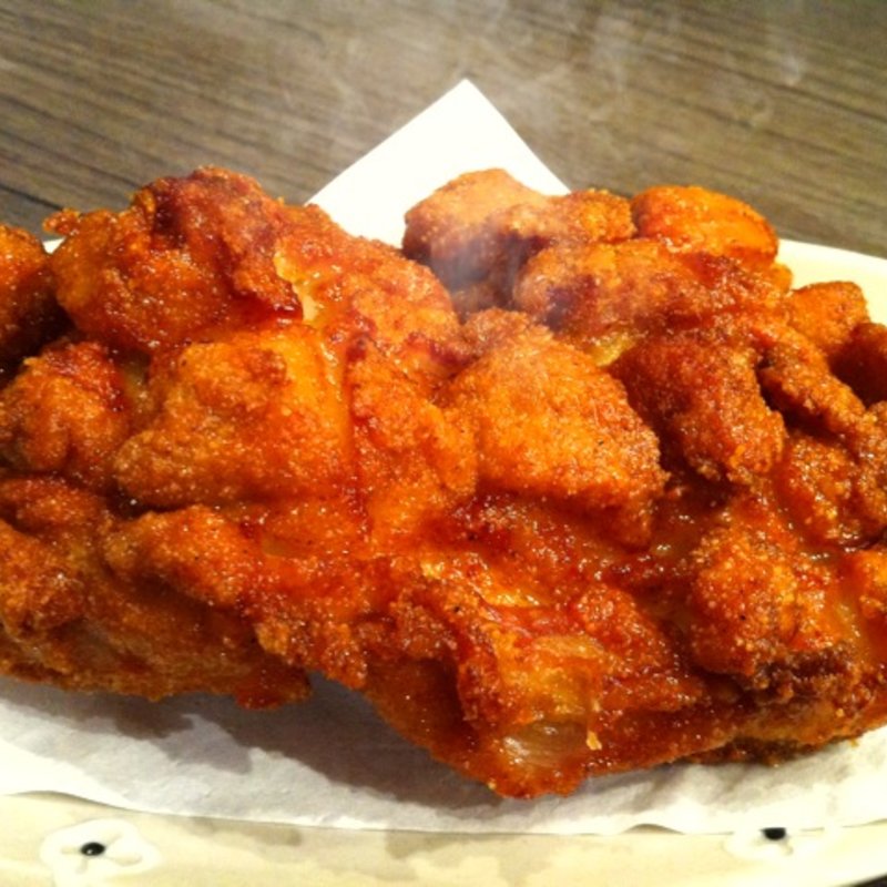 特大からあげ(つけめん専門あびすけ 東山田店)