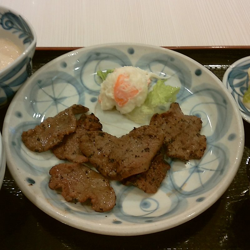 じょっぱり定食 ( 炭焼き牛たん　仙台　なとり  )