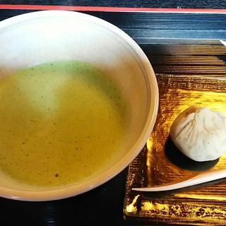 抹茶と季節の和菓子セット(分福茶屋)