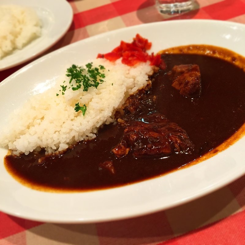 大人の極上 ポークカレーセット(ビストロ セプト 三条室町本店 （bistro Sept ）)