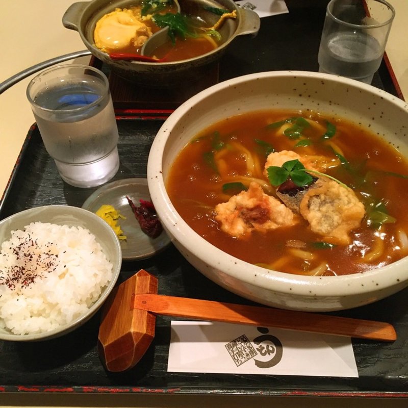 かきカレーうどん(英多朗)