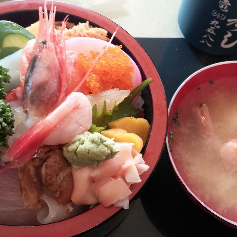 ランチ　ちらし寿司(優寿司)