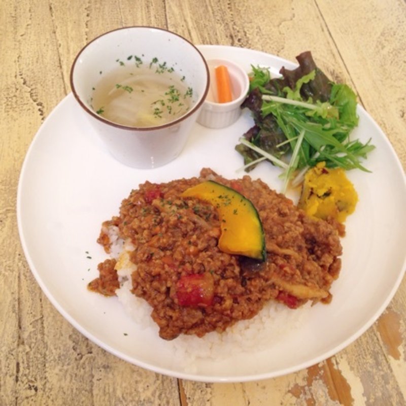 シバケン キーマカレー(Cafe Shibaken)