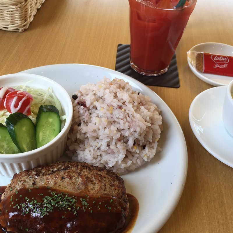 ハンバーグプレート(CafeDazy （カフェダジィ）)