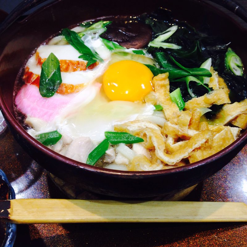 鍋焼きうどん(扇屋)