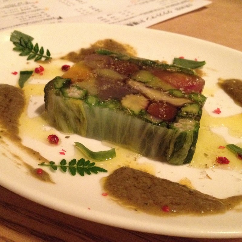 鎌倉野菜と季節野菜のテリーヌ(クラフトマン)