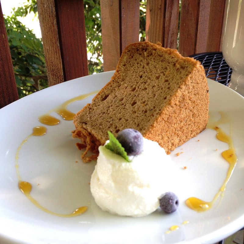 チャイのシフォンケーキ(阿里山カフェ)