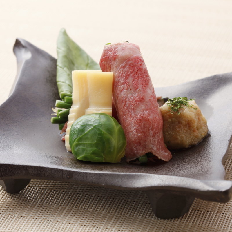 和牛のにぎり(銀座 彩 )