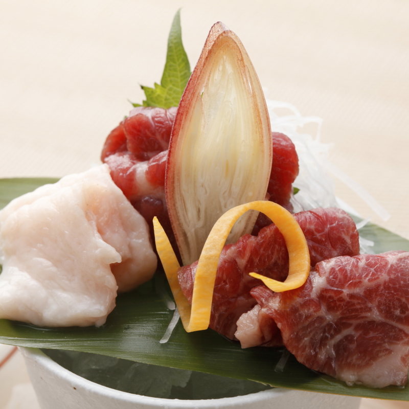 和牛のお造り(銀座 彩 )