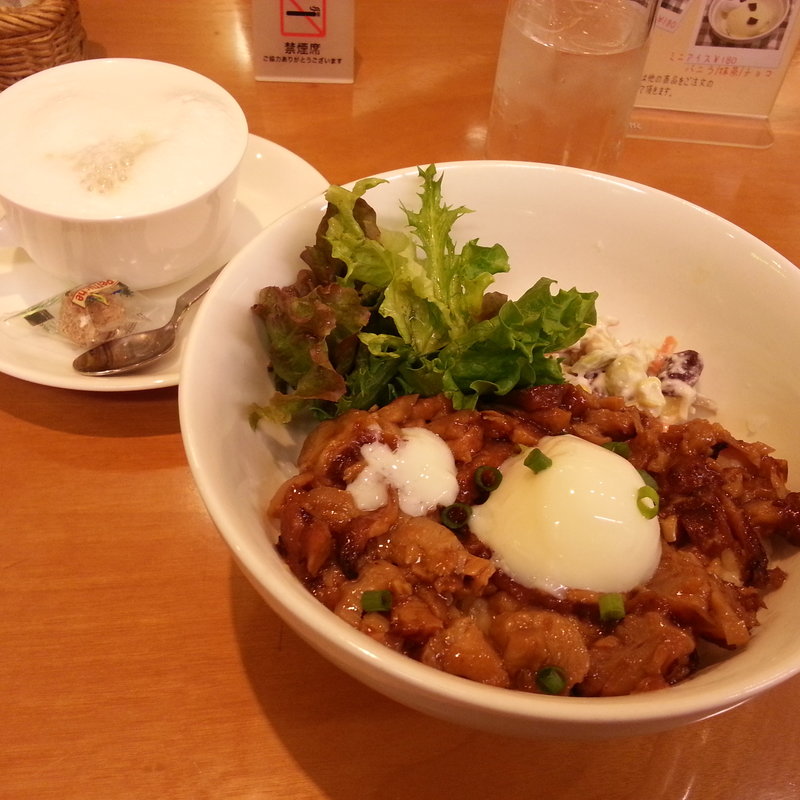 てりやきチキン丼（ドリンク付き）(フランソワ)