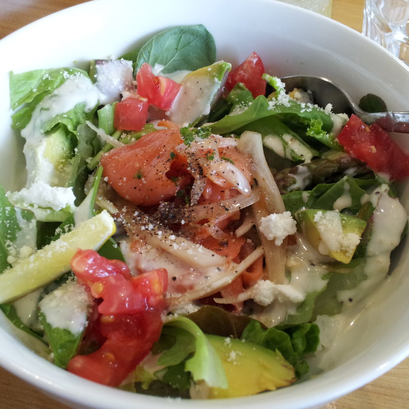 ｻｰﾓﾝとｱﾎﾞｶﾄﾞのｲﾀﾘｱﾝｻﾗﾀﾞﾗｲｽﾎﾞｳﾙ(Baby King Kitchen)