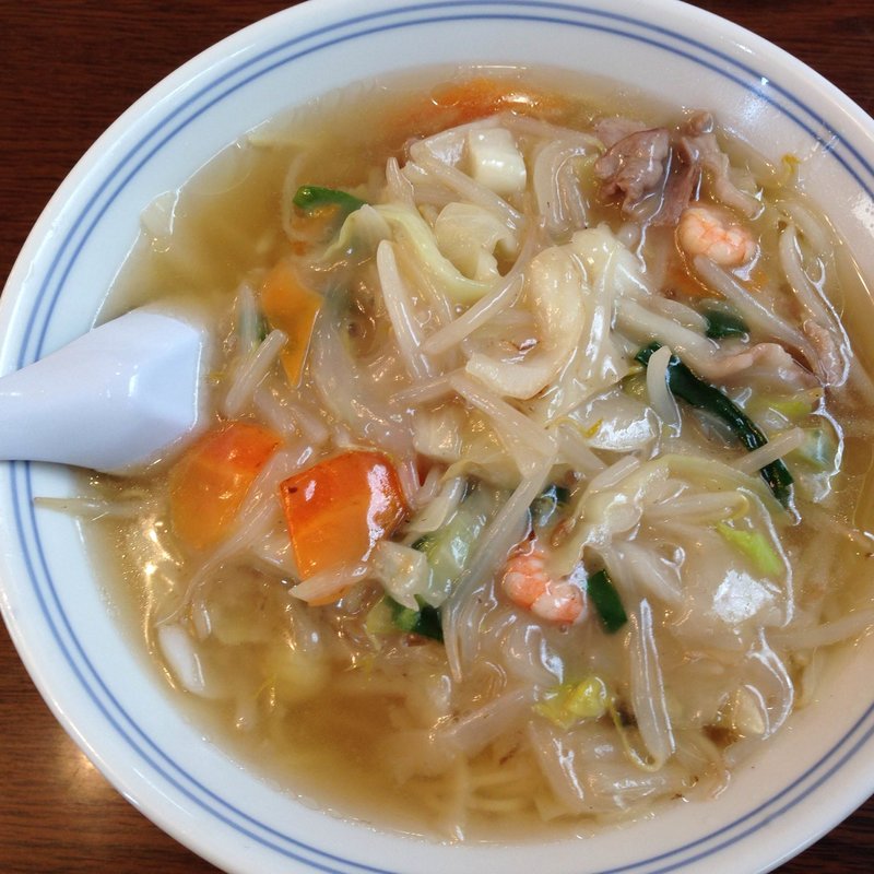 チャンポン(三宮一貫楼 本店(名物豚まん))