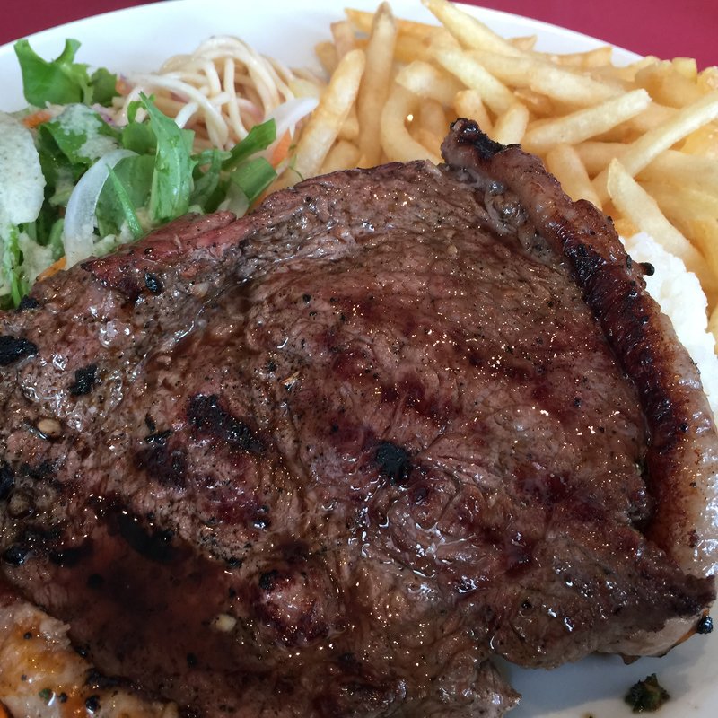 カリオカ風グリルステーキ フェイジョン付き(レストランテグリル イグアス （【旧店名】レストランテ・カリオカ　）)