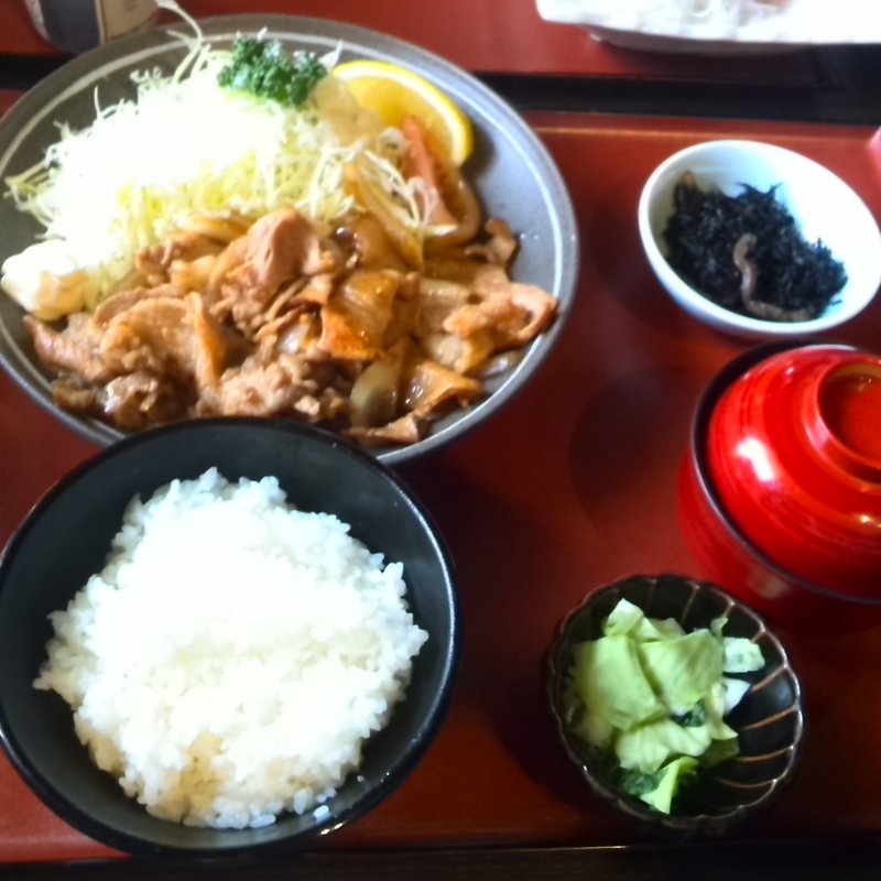 小山おとんのしょうが焼き(小山食堂さくら)