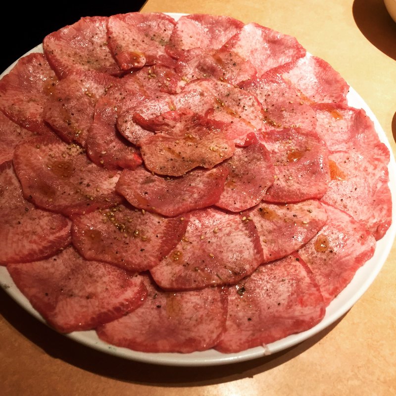 塩たん焼き(万両 東天満店)