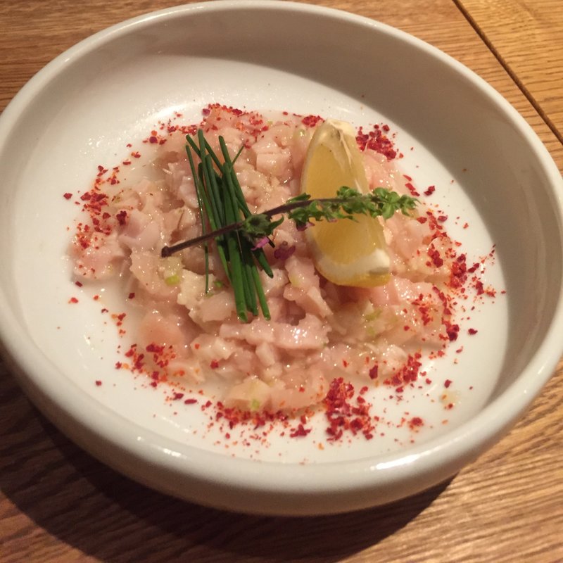 上ミノのお刺身(水刺間 （スラッカン）)