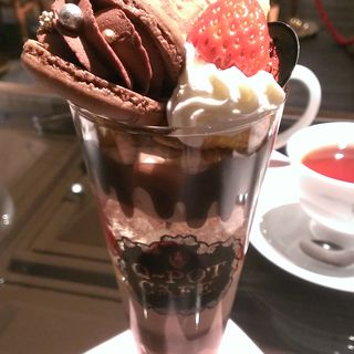 メルティーパフェ　チョコレート(Q-POT CAFE)