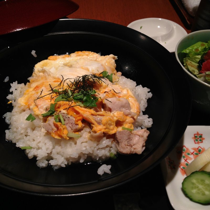 新潟の親子丼こいくち味(豪農五十嵐邸)
