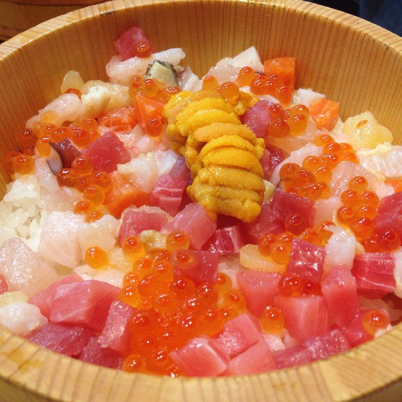 元祖・海鮮ひつまぶし(築地虎杖　魚河岸千両 （うおがしせんりょう）)