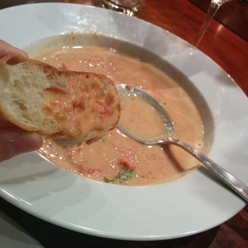 完熟トマトの天火焼(鉄板焼き＆ワイン   回 北新地店)