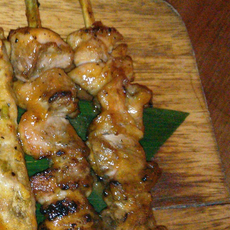 鶏肉の串焼き　ピーナッツソース(モンスーンカフェ 舞浜イクスピアリ （Monsoon Cafe）)