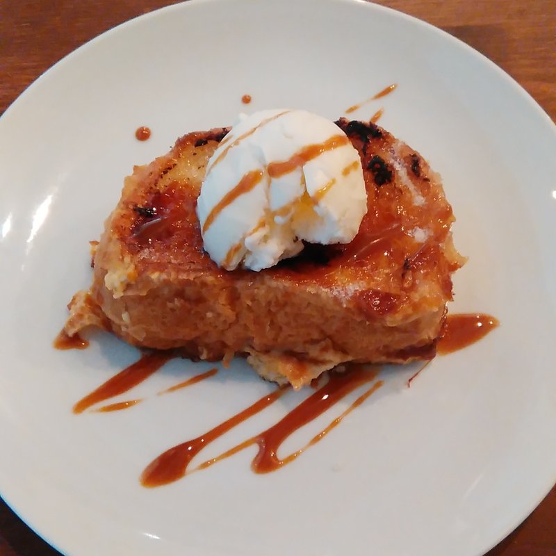 生ハム乗せ八百屋サラダ＋幸せになれるフレンチトーストset( カフェ＆キッチン 333)