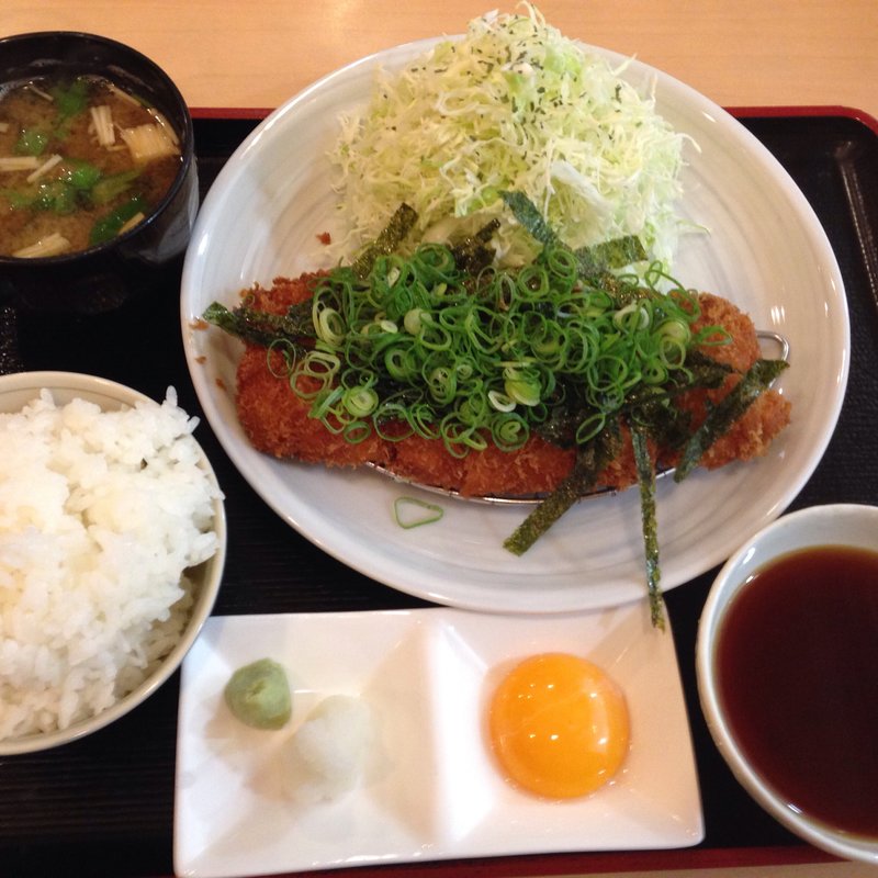 和風だれねぎとんかつ定食(とんかつこおち )
