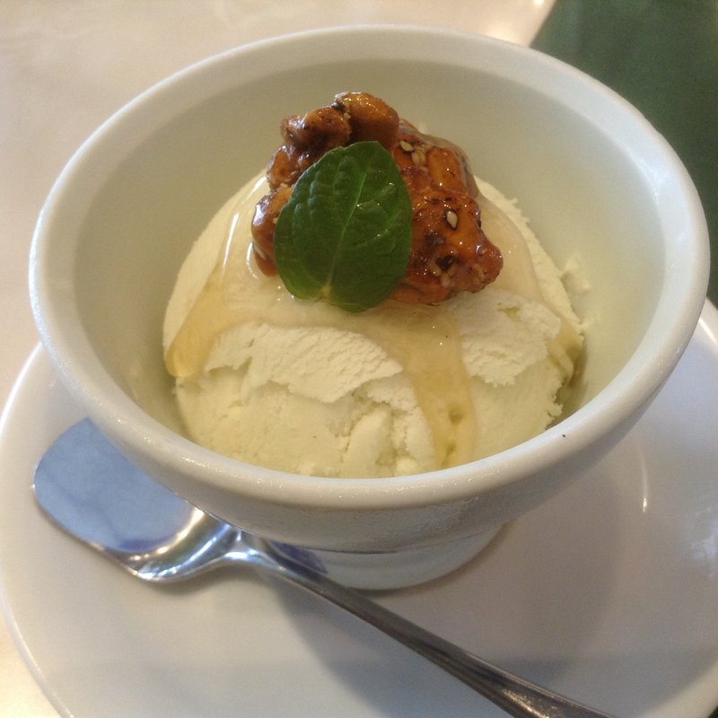 やみつきブルーチーズのアイス( 墨花居 成城コルティ店 ボッカキョ セイジョウコルティテン )