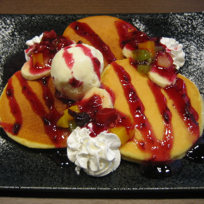 パンケーキ(珈琲茶や)