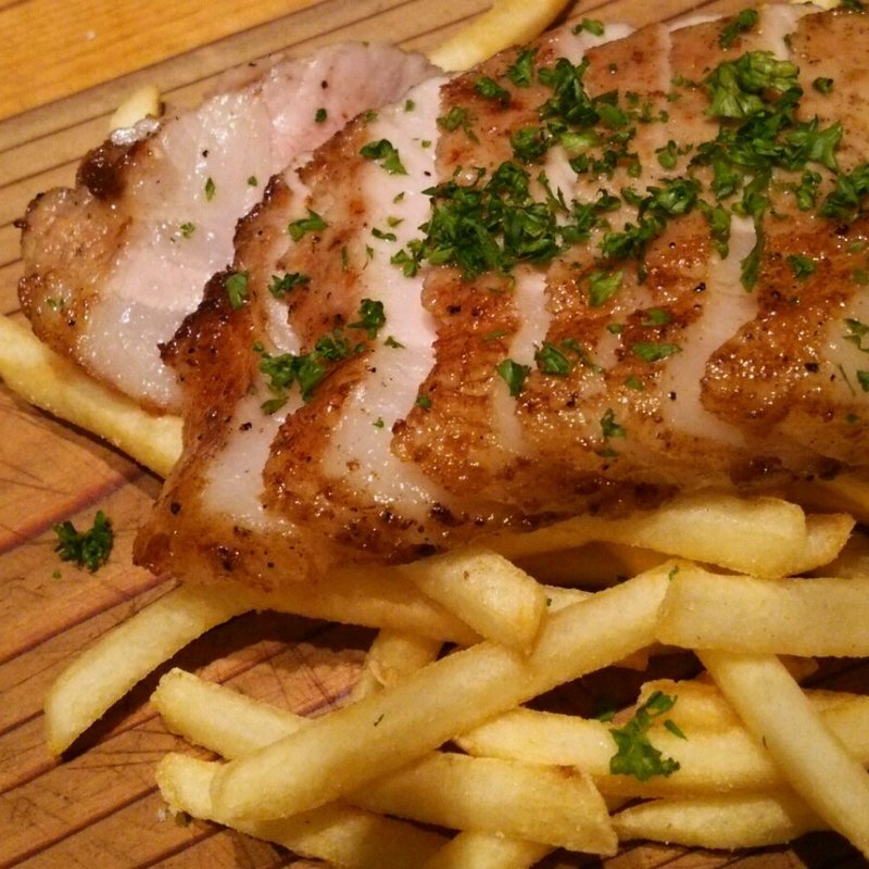 熟成やまと豚のロース 炭焼きステーキ(ツイテル （Tsui-teru!）)