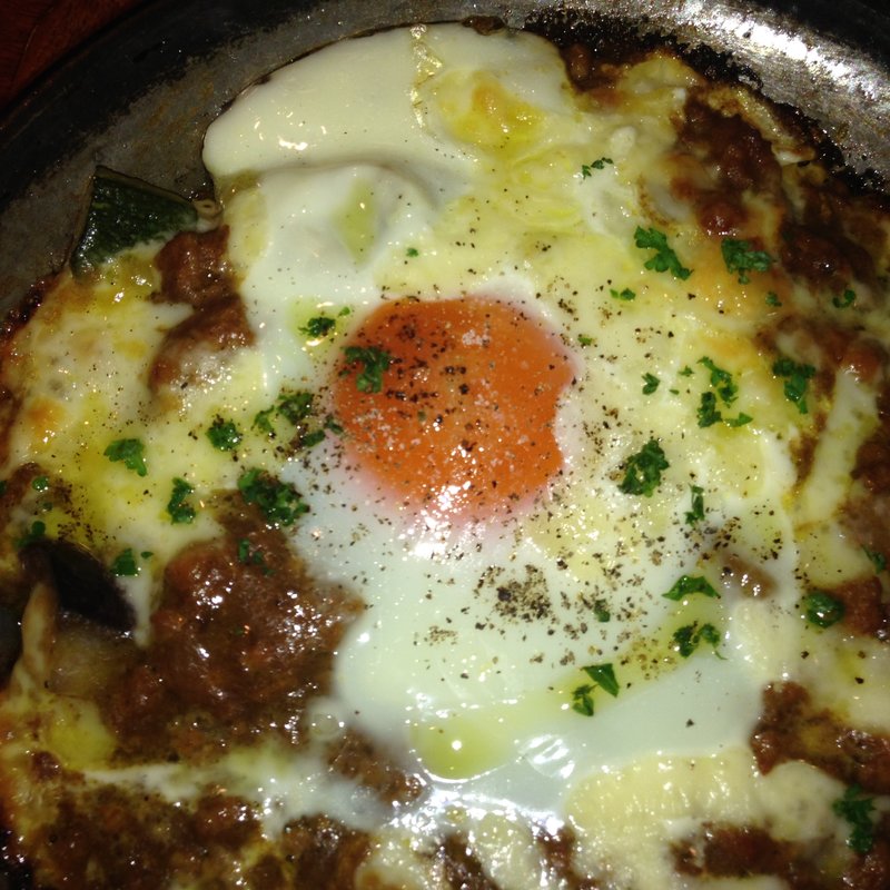 焼きチーズカレー(白銀バル)