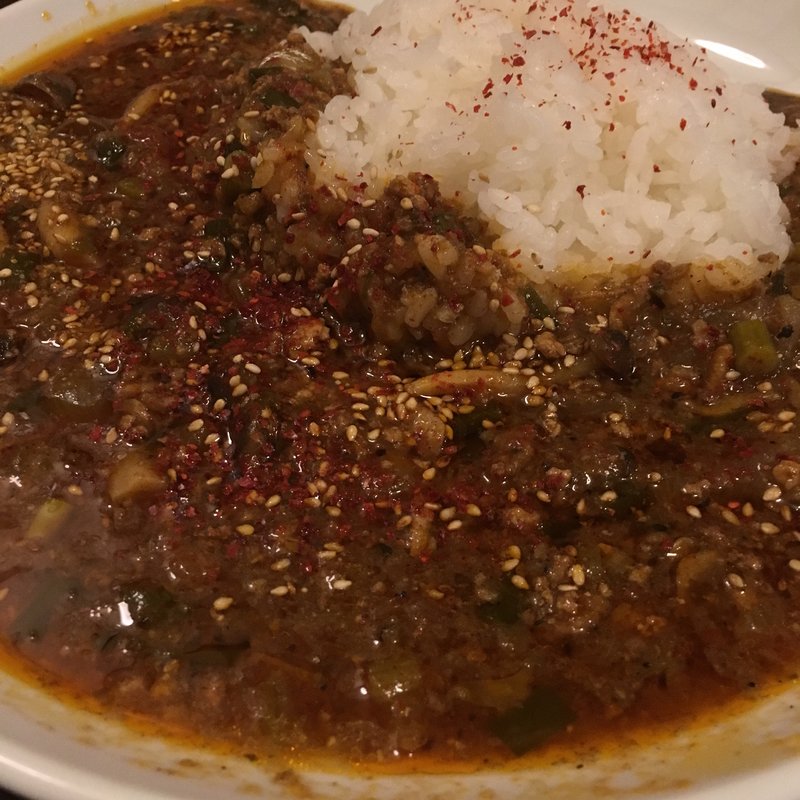 日替わりのシメジと豚のキーマカレー(カレイヤー )