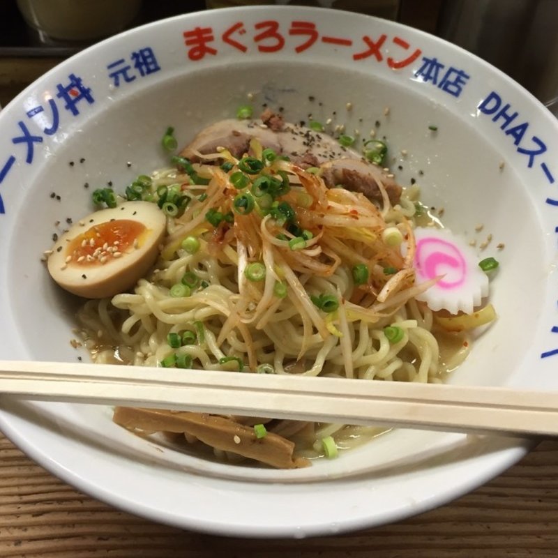 醤油たれソバ(元祖まぐろラーメン本店)