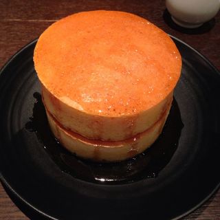 ホットケーキ(自家焙煎珈琲みじんこ)