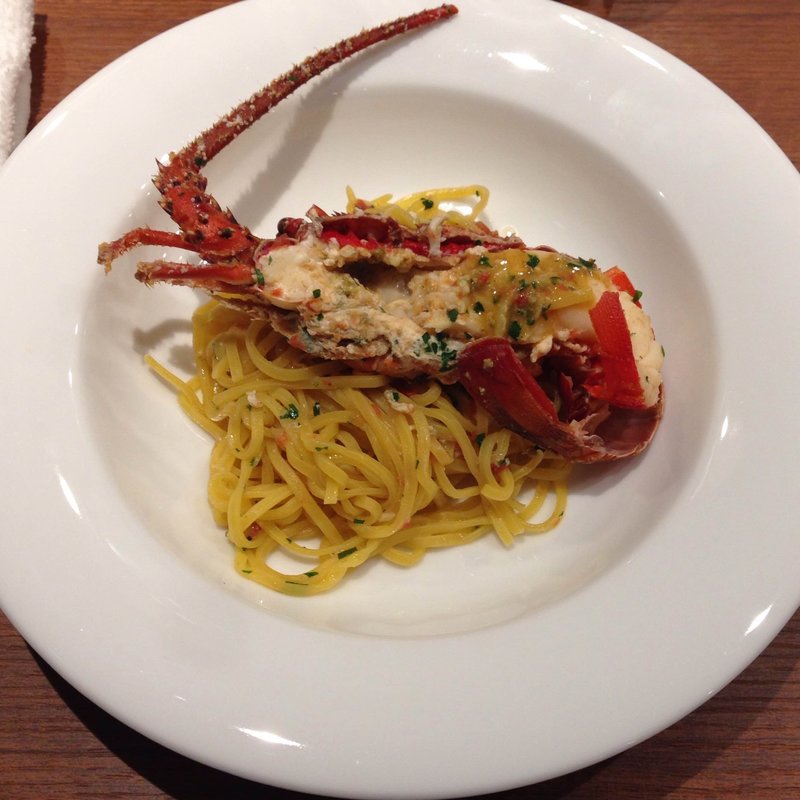 伊勢海老のパスタ(アクア　スペランツァ)