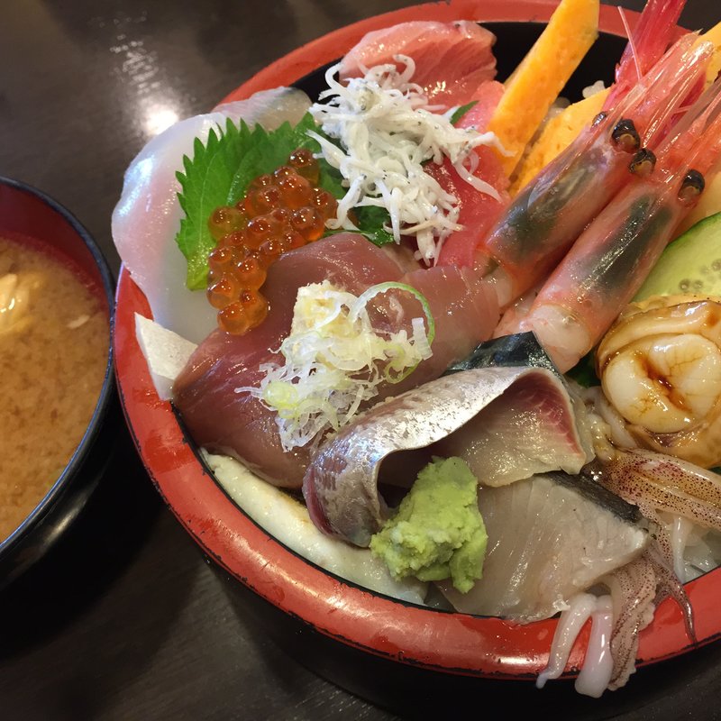 海鮮丼(福寿し)