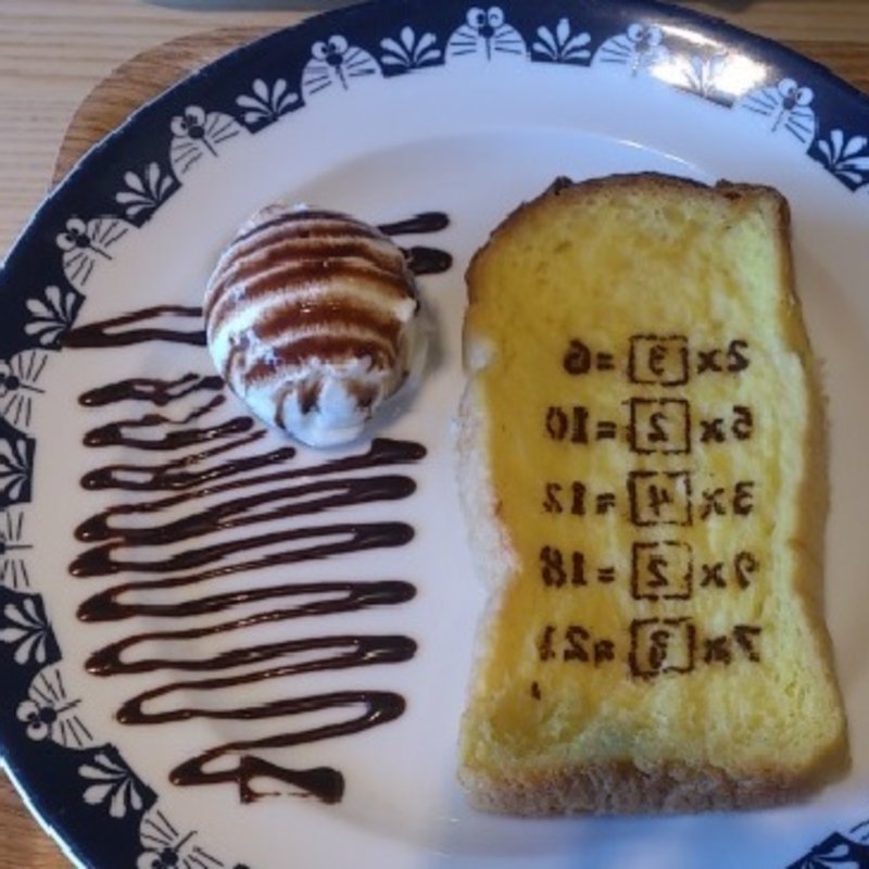 フレンチトーストdeアンキパン(藤子・Ｆ・不二雄ミュージアムカフェ )