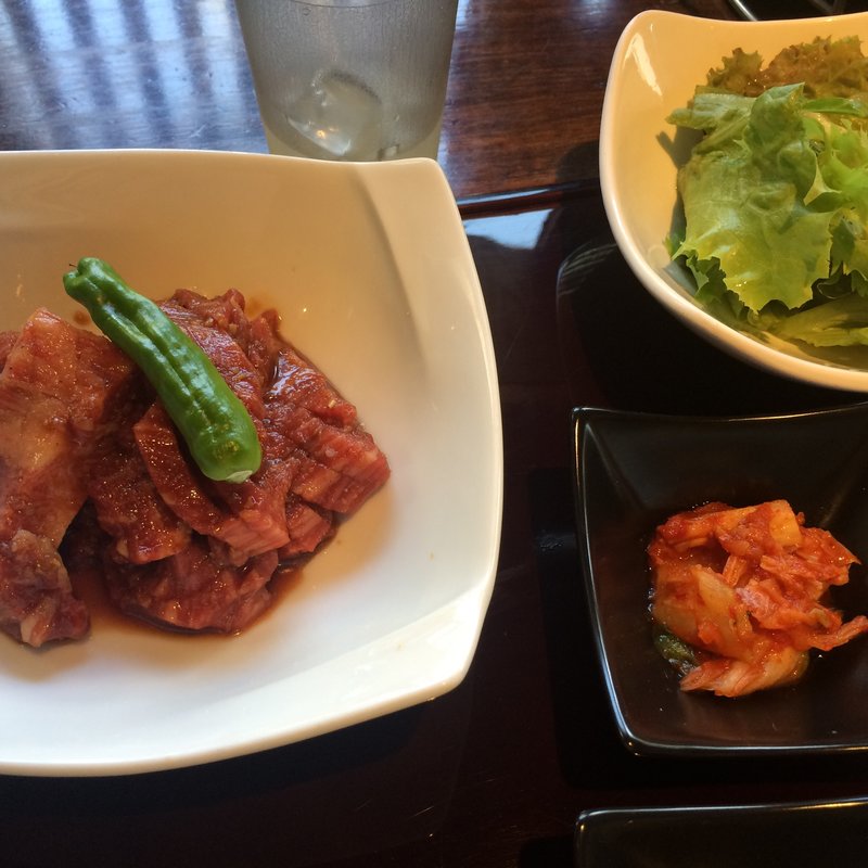 カルビ御膳(焼肉トラジ 日比谷店 )