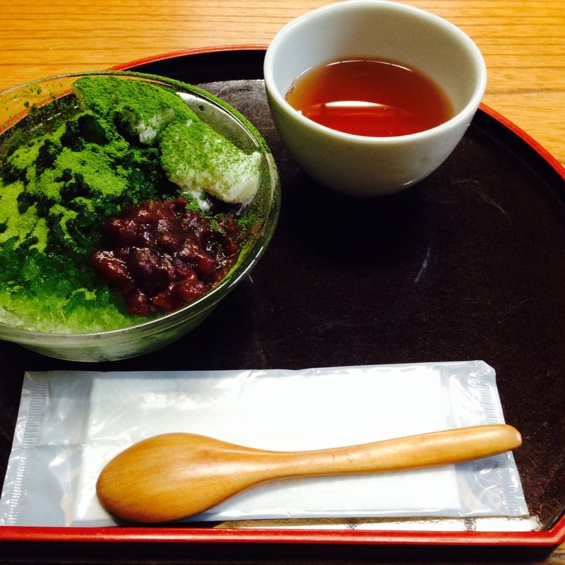 元祖宇治金時(三星園 上林三入本店 )