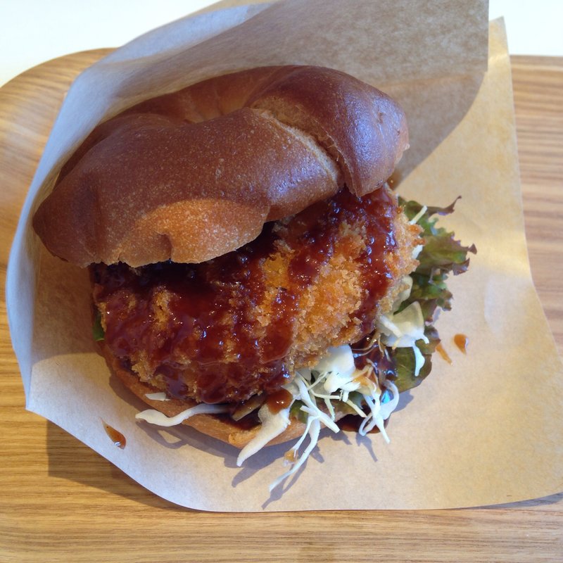 コロッケサンド(みのるカフェ)